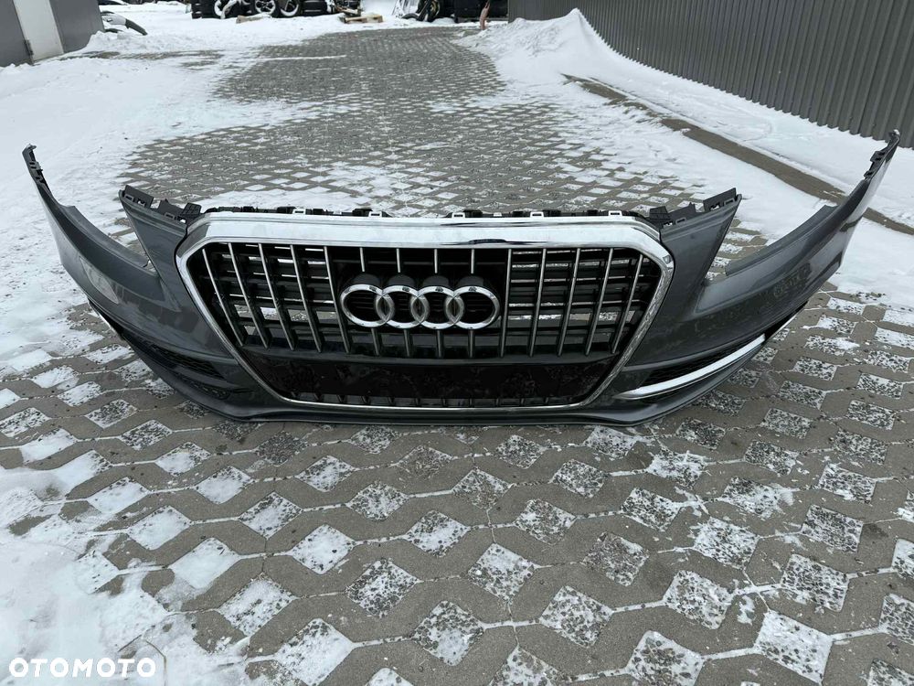 Audi Q5 I 8R FL Lift S-Line Zderzak przód przedni LX7R pod xenon 2012-18 - 6