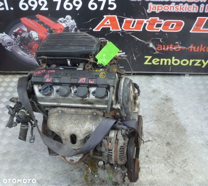 SILNIK HONDA CIVIC 1.6 16V D16V1 119 TYS - 1