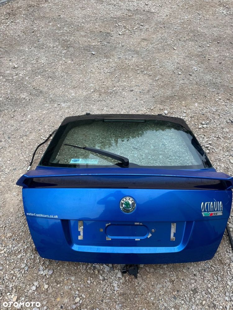 KLAPA BAGAŻNIKA TYŁ SKODA OCTAVIA II 04-08r RS HB KOD 9463 - WAWA