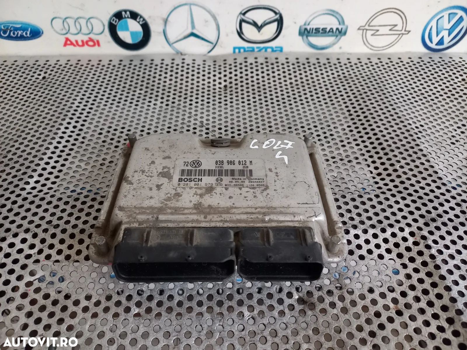 Calculator Motor ECU Vw Golf 4 lV 1.9 Tdi Cod M - Dezmembrari Arad - 2