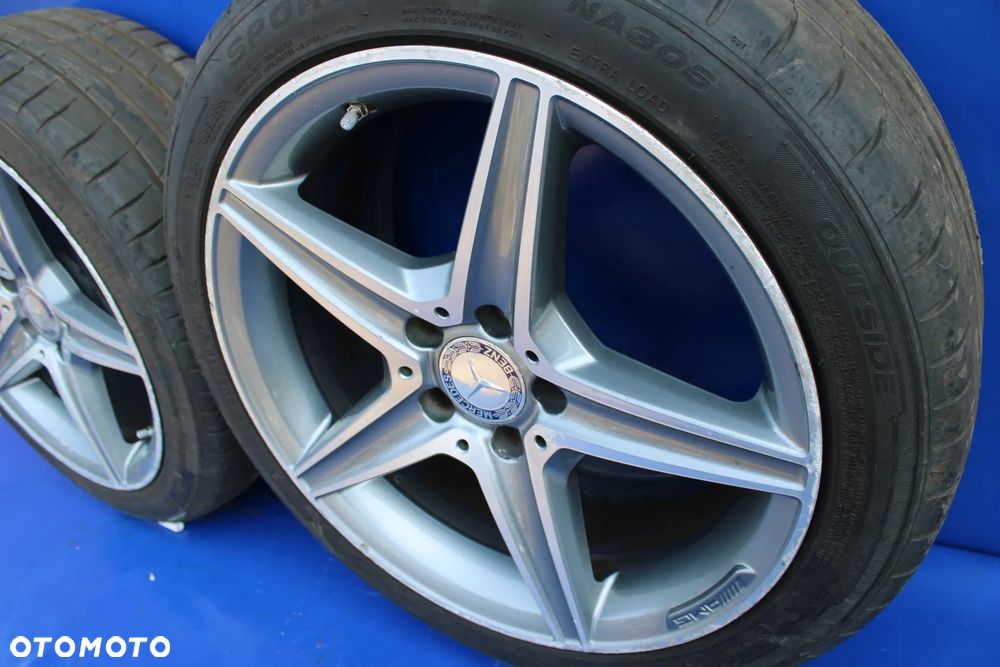 4x Felgi aluminiowe 18" komplet AMG Mercedes W207 C207 A2054011100 A2054011200 - 19