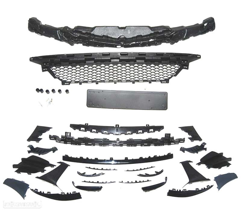 PARA-CHOQUES FRONTAL MERCEDES CLASE C W205 18-21 LOOK AMG - 3