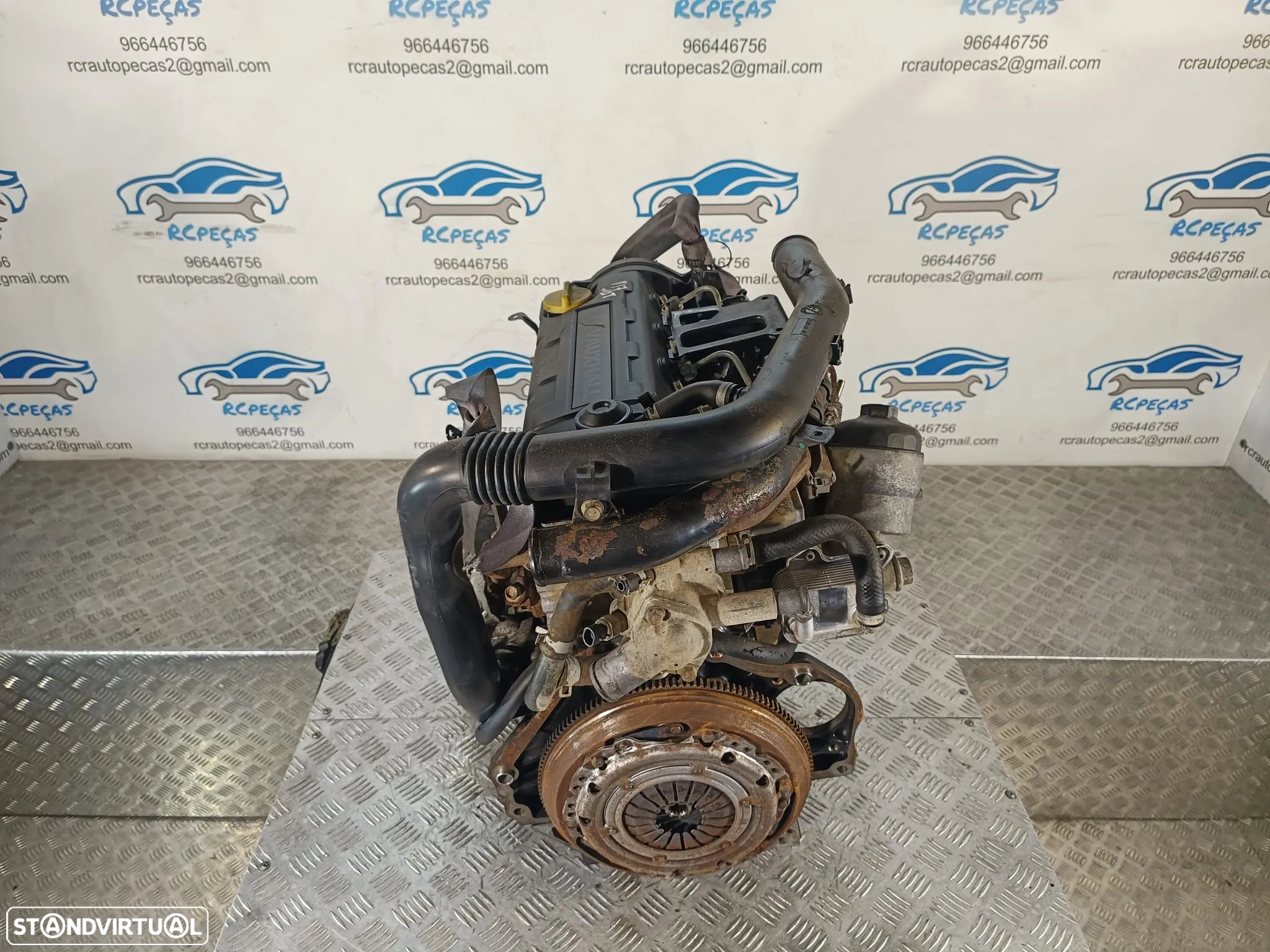 .Motor Completo Opel Y17DT 1.7DTi 75cv 8v Injeção Denso 2000-2005 - 5
