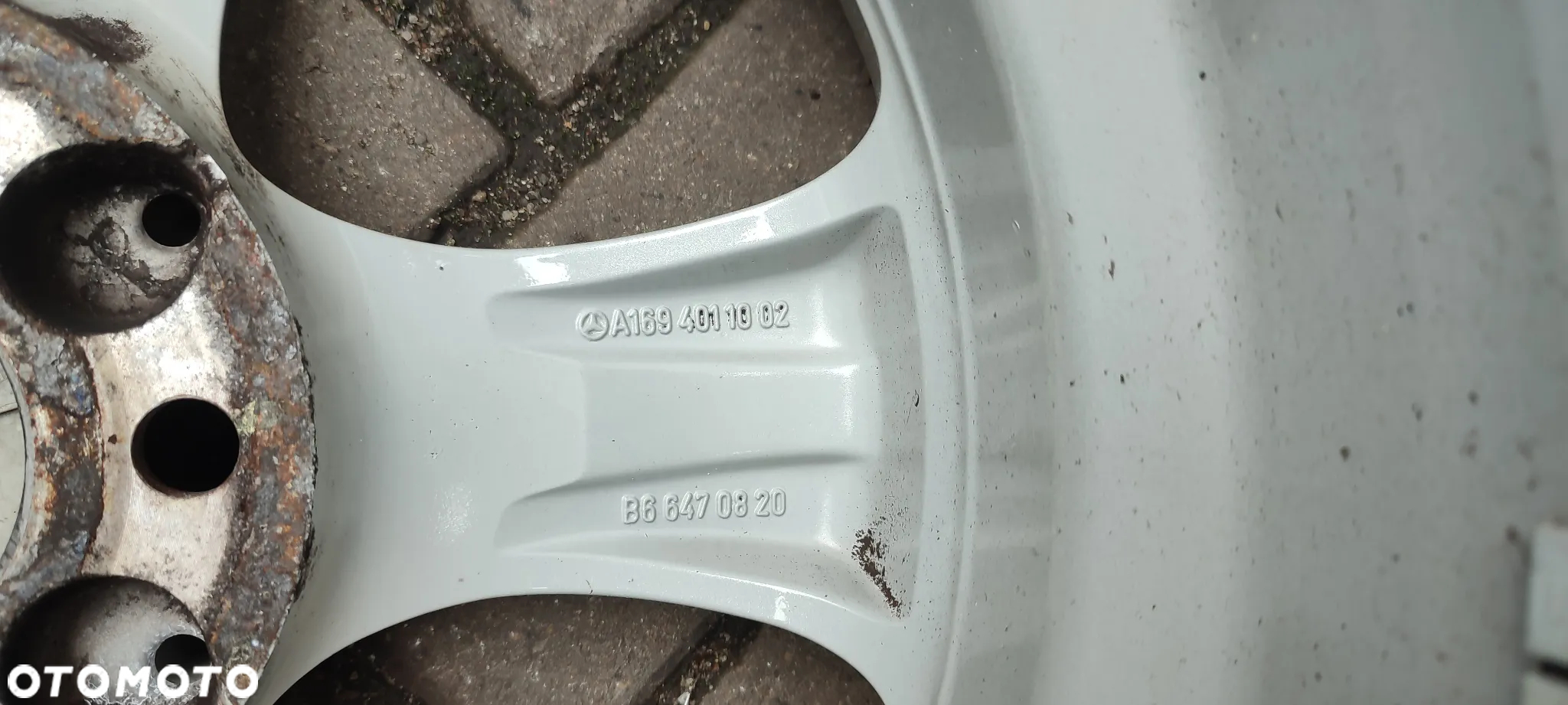 FELGI ALUMINIOWE 1694011002 5x112 6JxX16 CALI ET46 RONAL MERCEDES A KLASA 4 SZTUKI KOMPLET - 6