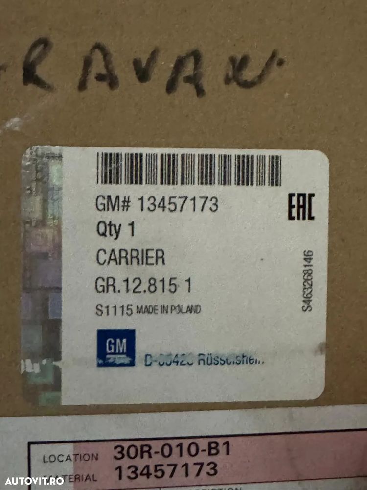 13457173 | Set Bari | Opel Astra K - 1