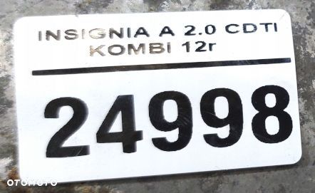 osłona termiczna kolektora opel insignia a 2.0 cdti 55564279 - 4