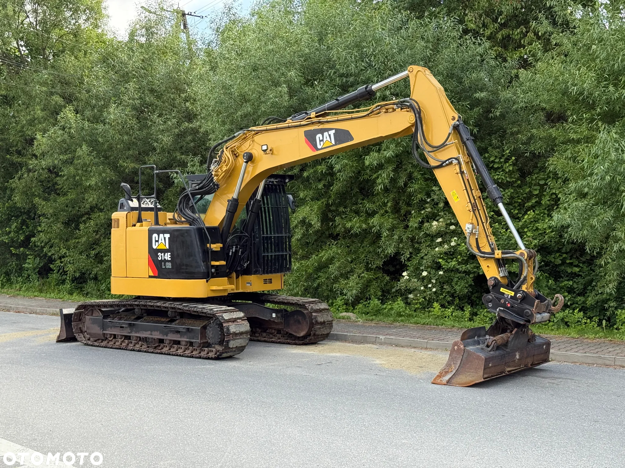 Caterpillar * Koparka CAT 314E L CR * 4700 MTG * Szybkozłącze Quick * Stan Idealny * Caterpillar - 3