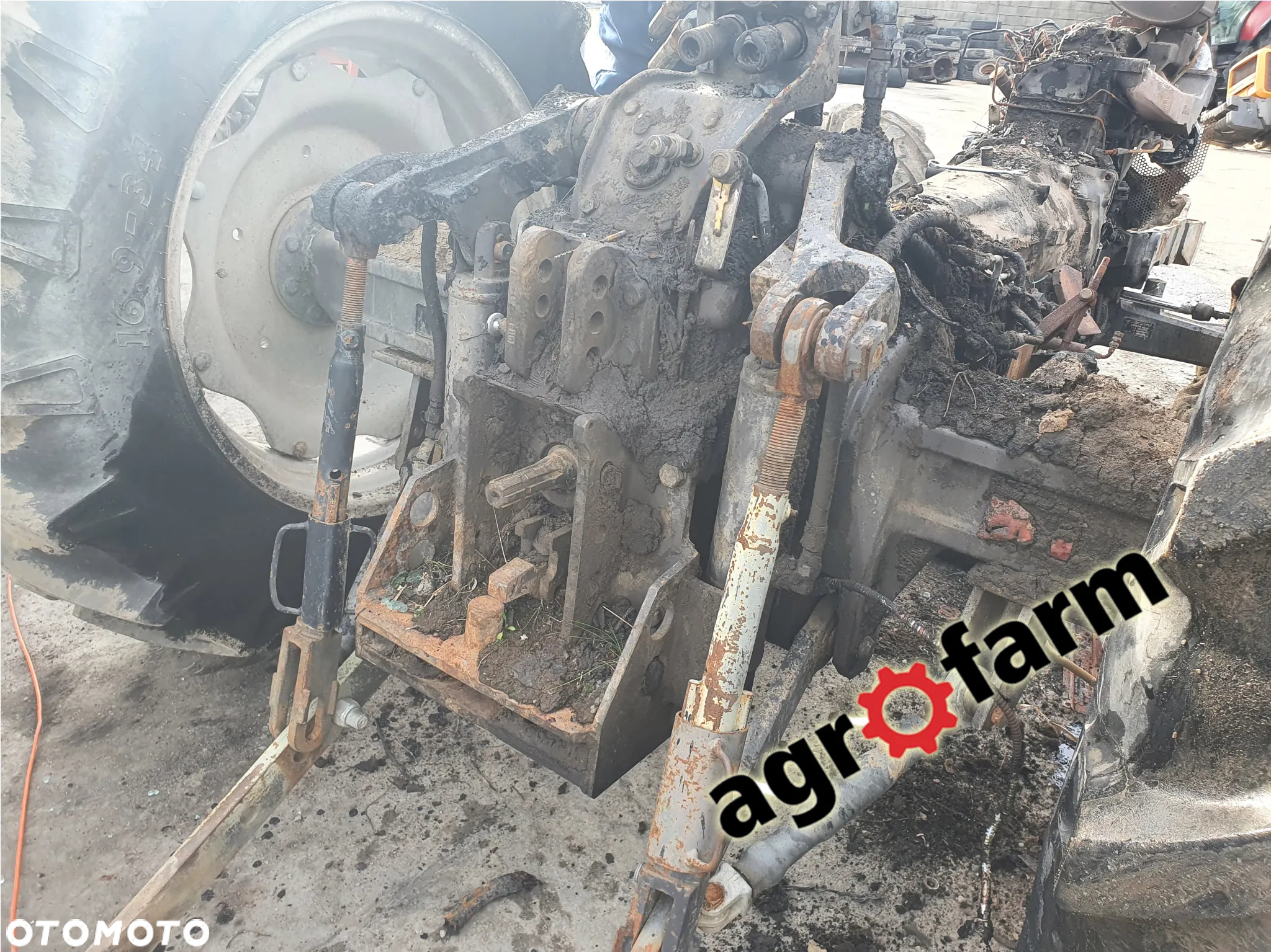 Massey Ferguson 6140 6130 skrzynia most zwolnica silnik wał zwrotnica - 3