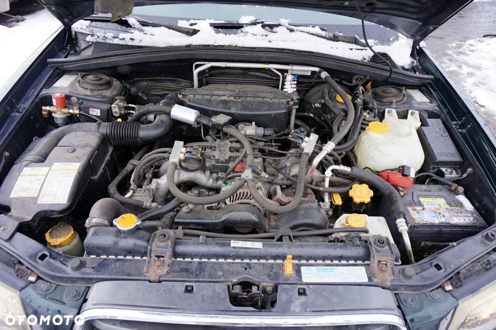 SUBARU FORESTER II SG 2004 2J4 2.0 16V EJ201 125KM TY755 ZIELONY na części - 9