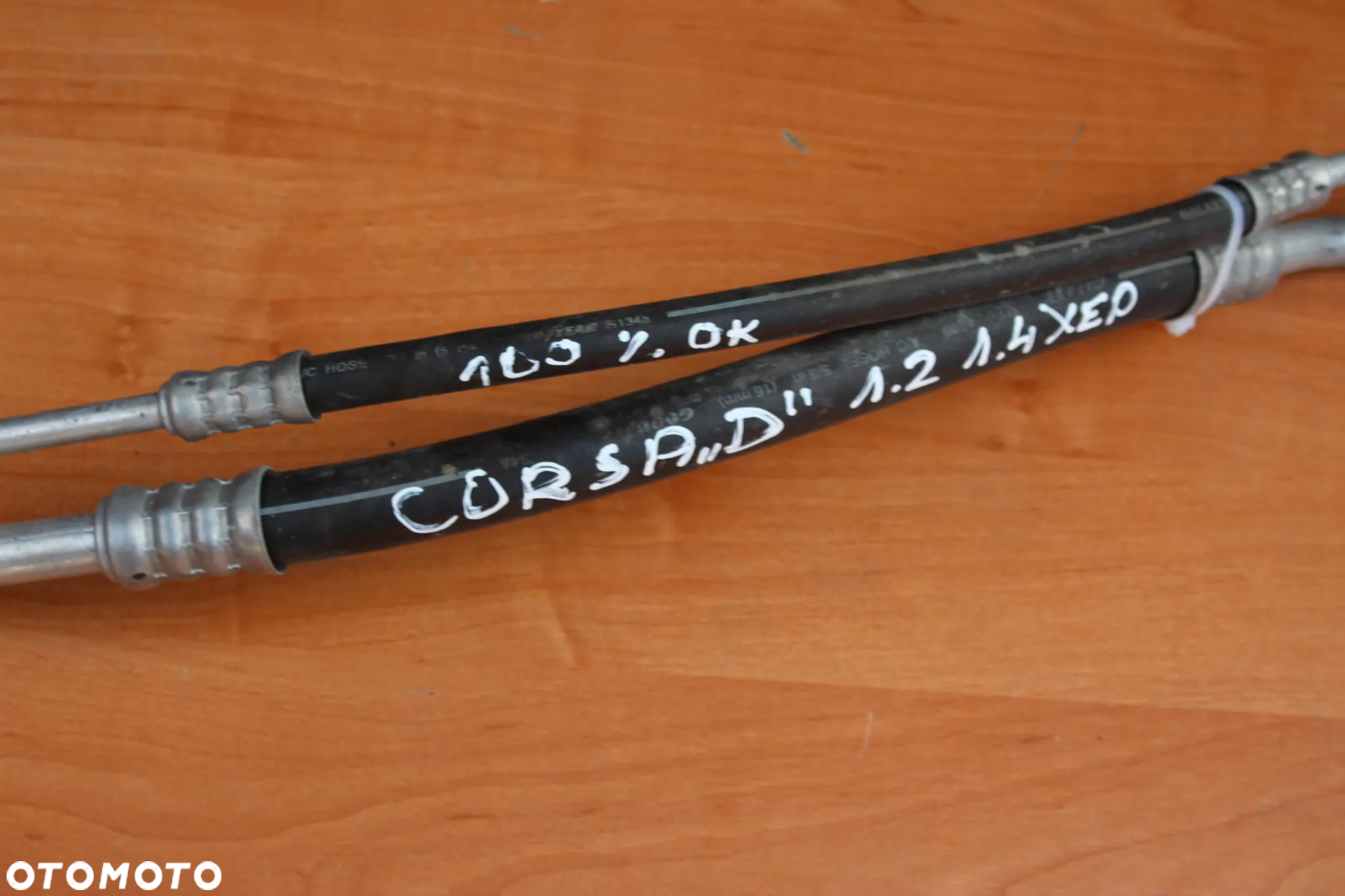 PRZEWÓD PRZEWODY RURKI KLIMATYZACJI OPEL CORSA D 1.2 / 1.4 - 3