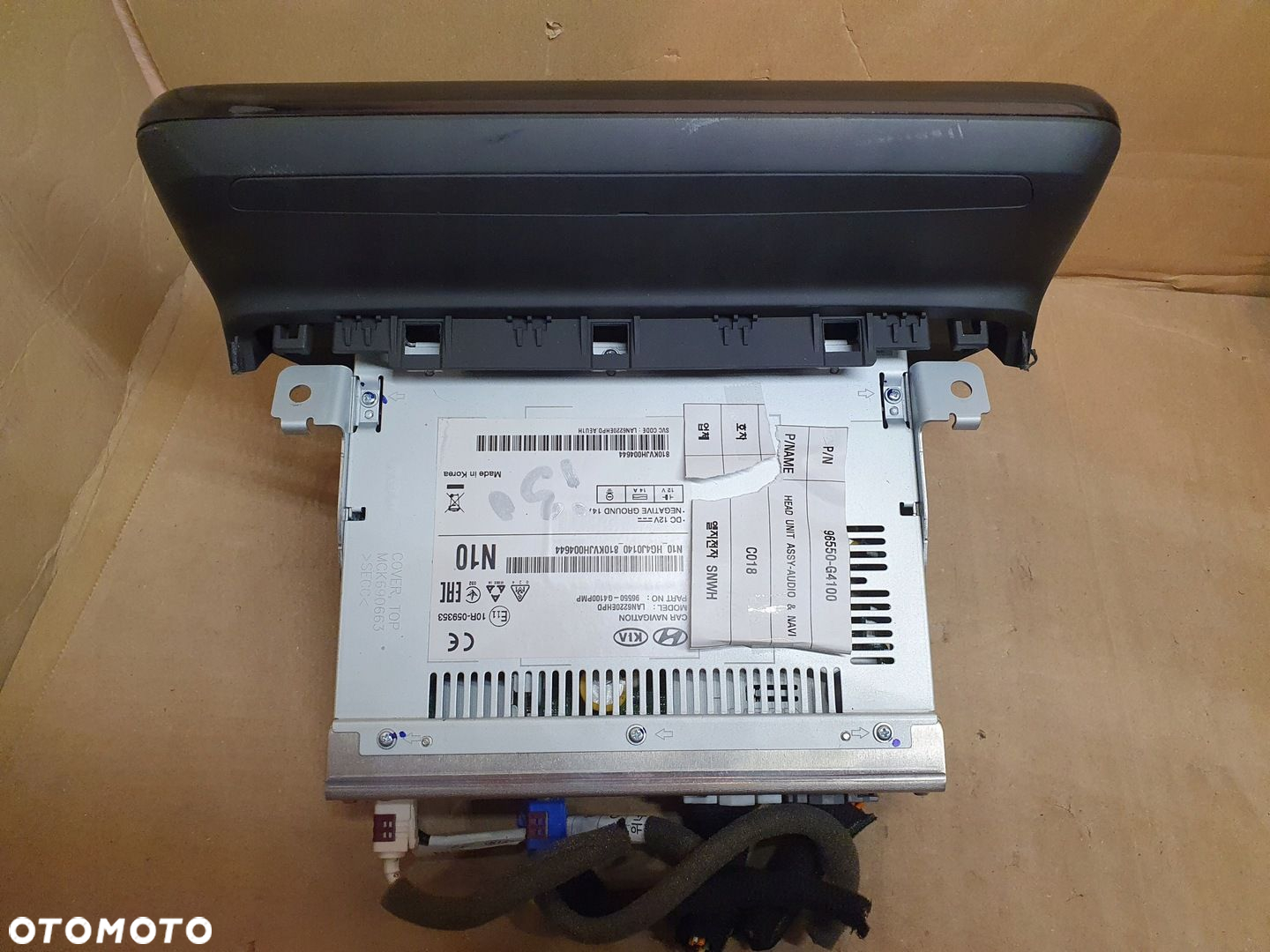 HYUNDAI i30 III RADIO NAWIGACJA NAPĘD bluetooth 96550-G4100PMP EKRAN - 3