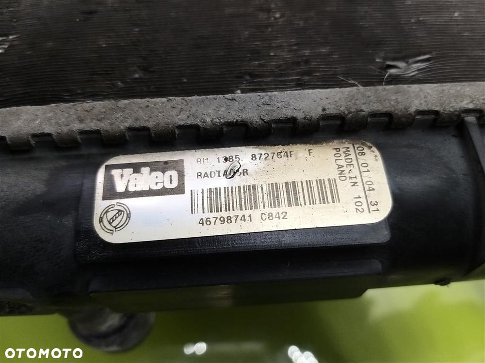 Chłodnica z wentylatorem Fiat Panda II 2003-2012 1,1 BENZYNA 46798741 - 11