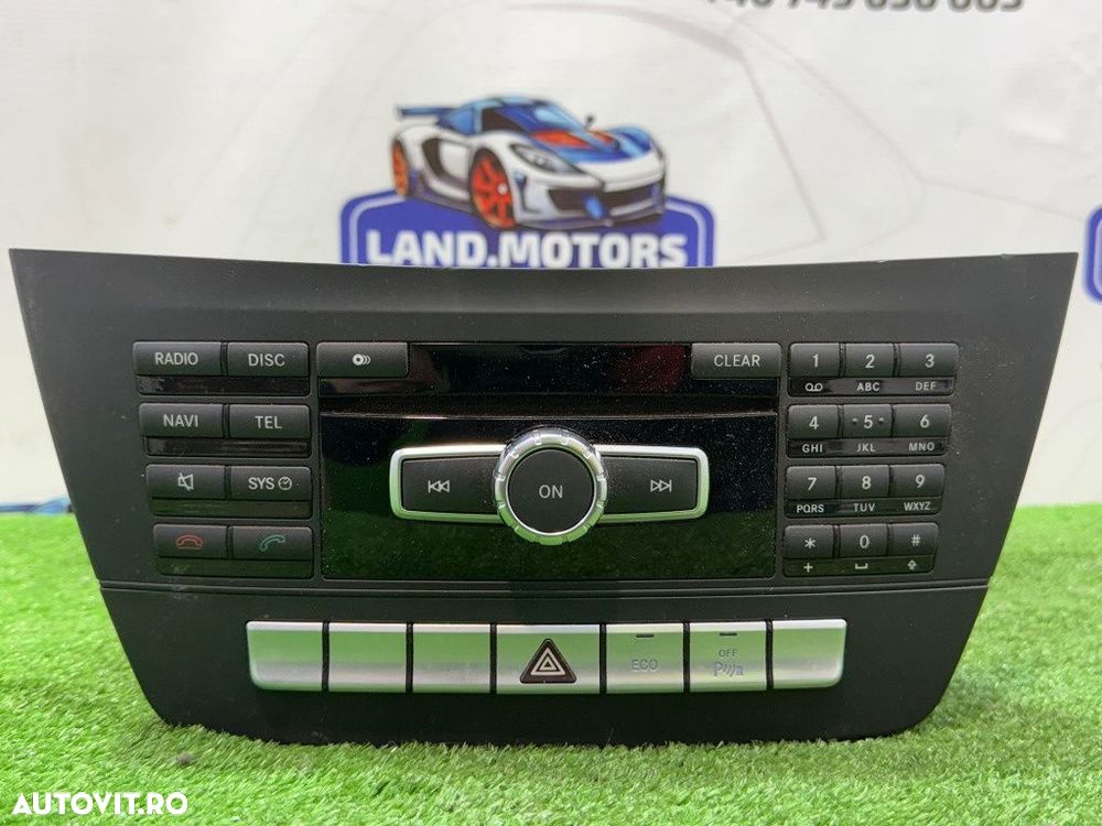 Radio cd multimedia 2013 mercedes benz c220 c204 w204 cdi c-class coupe 2.2 diesel 2008-2014 - 3