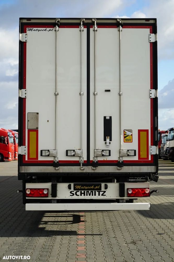 Schmitz Cargobull / SEMIREMORCĂ FRIGORIFICĂ / UNITATE FRIGORIFICĂ SCHMITZ CARGOBULL / SISTEM DE ÎNCĂRCARE PE DOUĂ NIVELE / AXĂ RIDICABILĂ / SUPORT PENTRU PALLEȚI / - 7