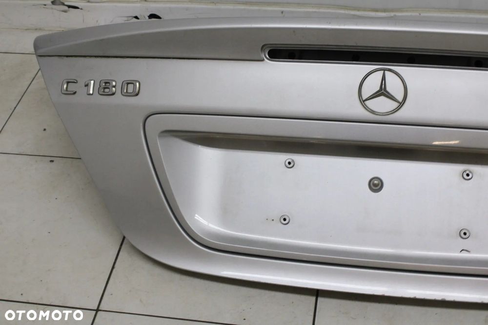 MERCEDES C W203 2000R- SEDAN KLAPA POKRYWA BAGAŻNIKA + LOTKA AMG 775 - 6