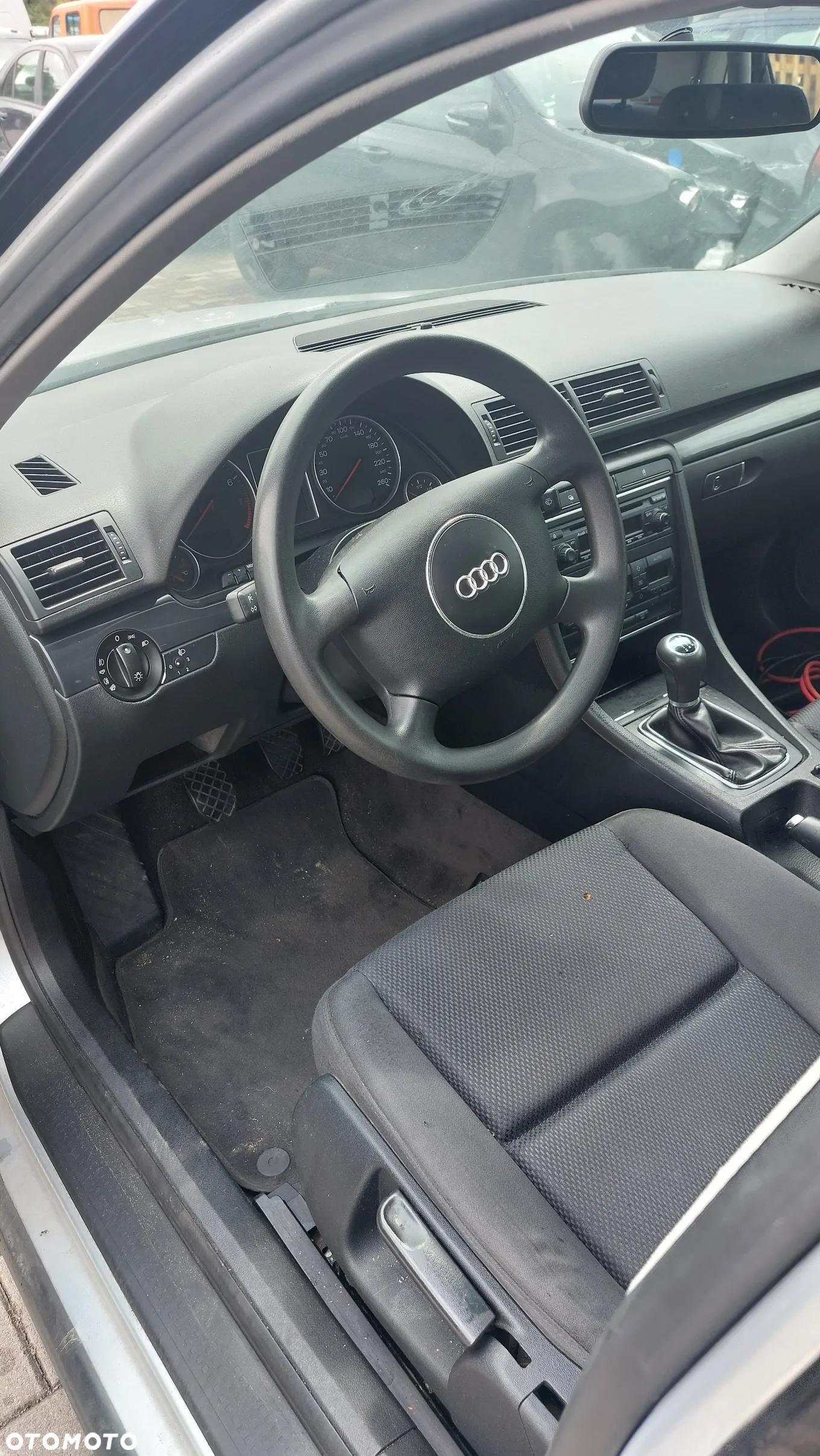 Audi A4 B6 na części 2001 r. 1,6 b drzwi szyby fotele podsufitka silnik skrzynia lusterko maska klapa - 12
