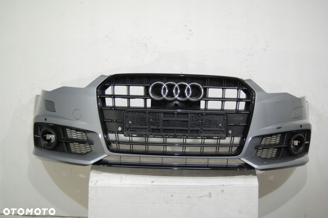 ZDERZAK AUDI S6 A6 S-LINE COMPETITION C7 4G BLACK - 1