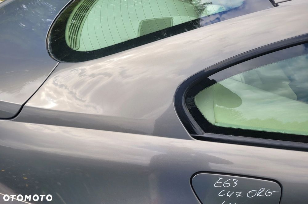 ĆWIARTKA BŁOTNIK PRAWY TYŁ TYLNA BMW E63 440 STRATUS METALIC ORG LAKIER - 5