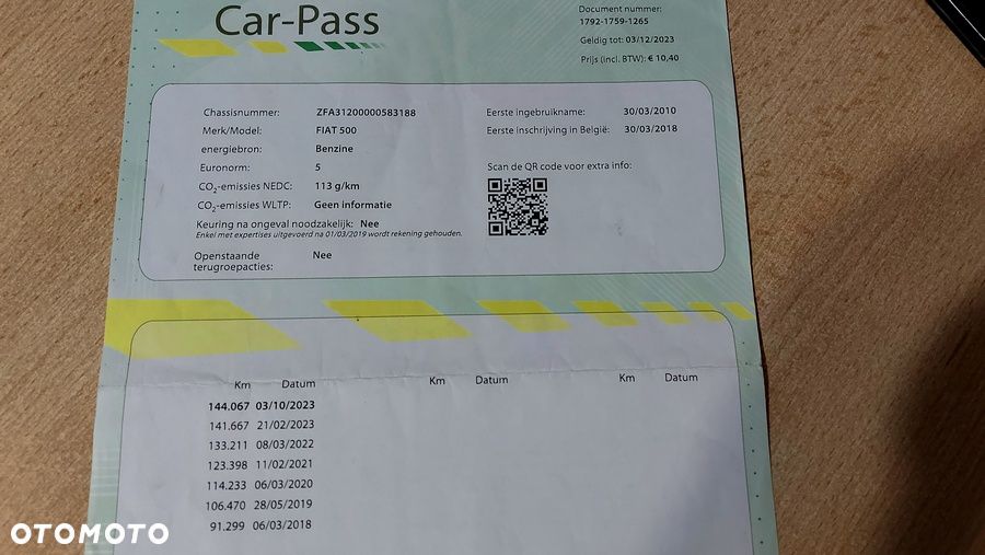 Fiat 500 1.2 8V Start&Stopp Sport - 26