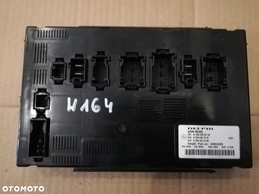 Sterownik Moduł SAM MERCEDES ML R OE A1645408262 - 1