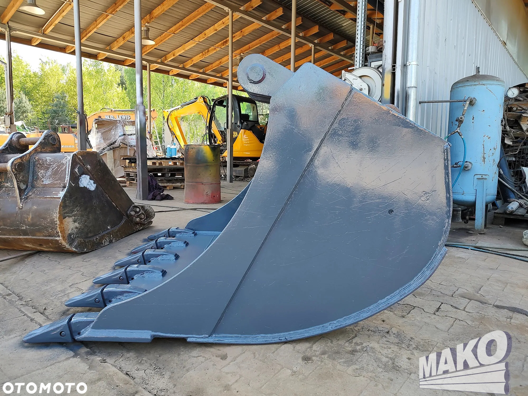 Łyżka 170cm przesiewna do koparki Volvo S2 B27 NTP20 - 5