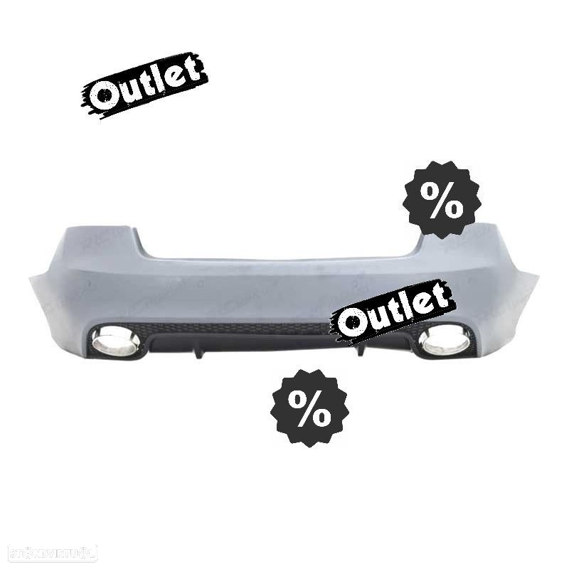 C030025C1 PARA-CHOQUES TRASEIRO AUDI A5 8T COUPE 07-15 LOOK RS5 - 7