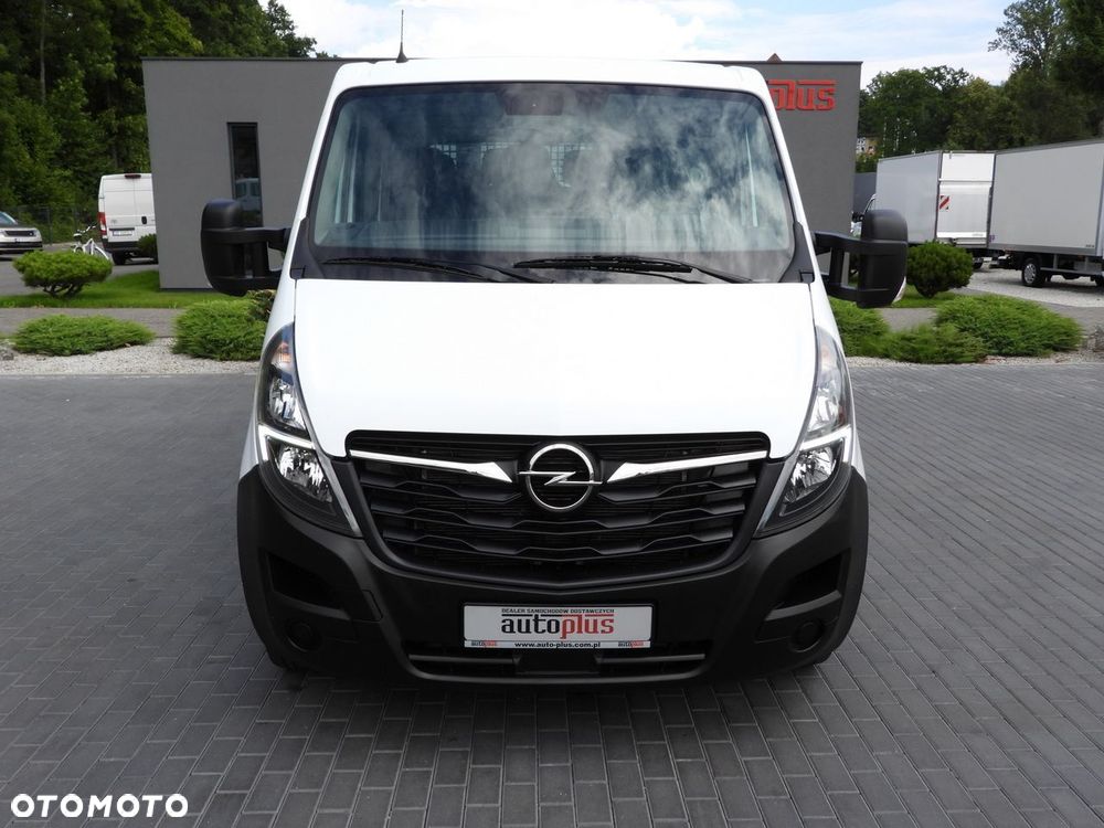 Opel MOVANO WYWROTKA PODWÓJNA KABINA DOKA 7 MIEJSC LEDY BLIŹNIACZE KOŁA KLIMATYZACJA  145KM - 6