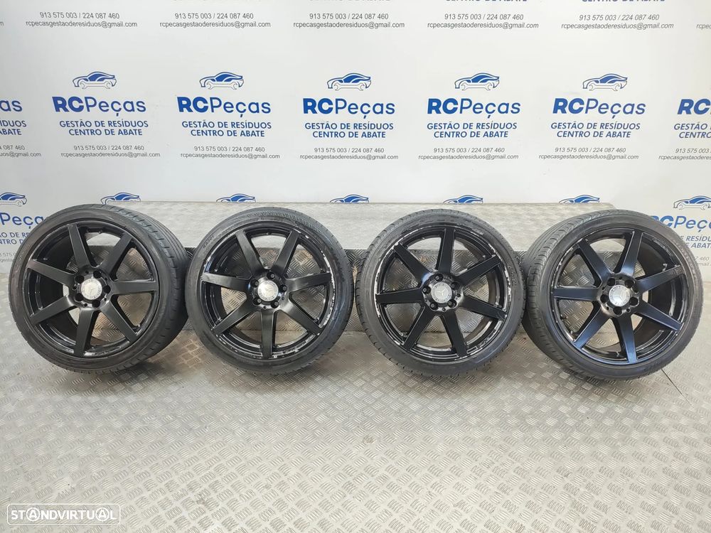 Conjunto Jantes 18 Originais AMG Mercedes Benz 5x112 8J 8.5J ET50 ET54 - 7