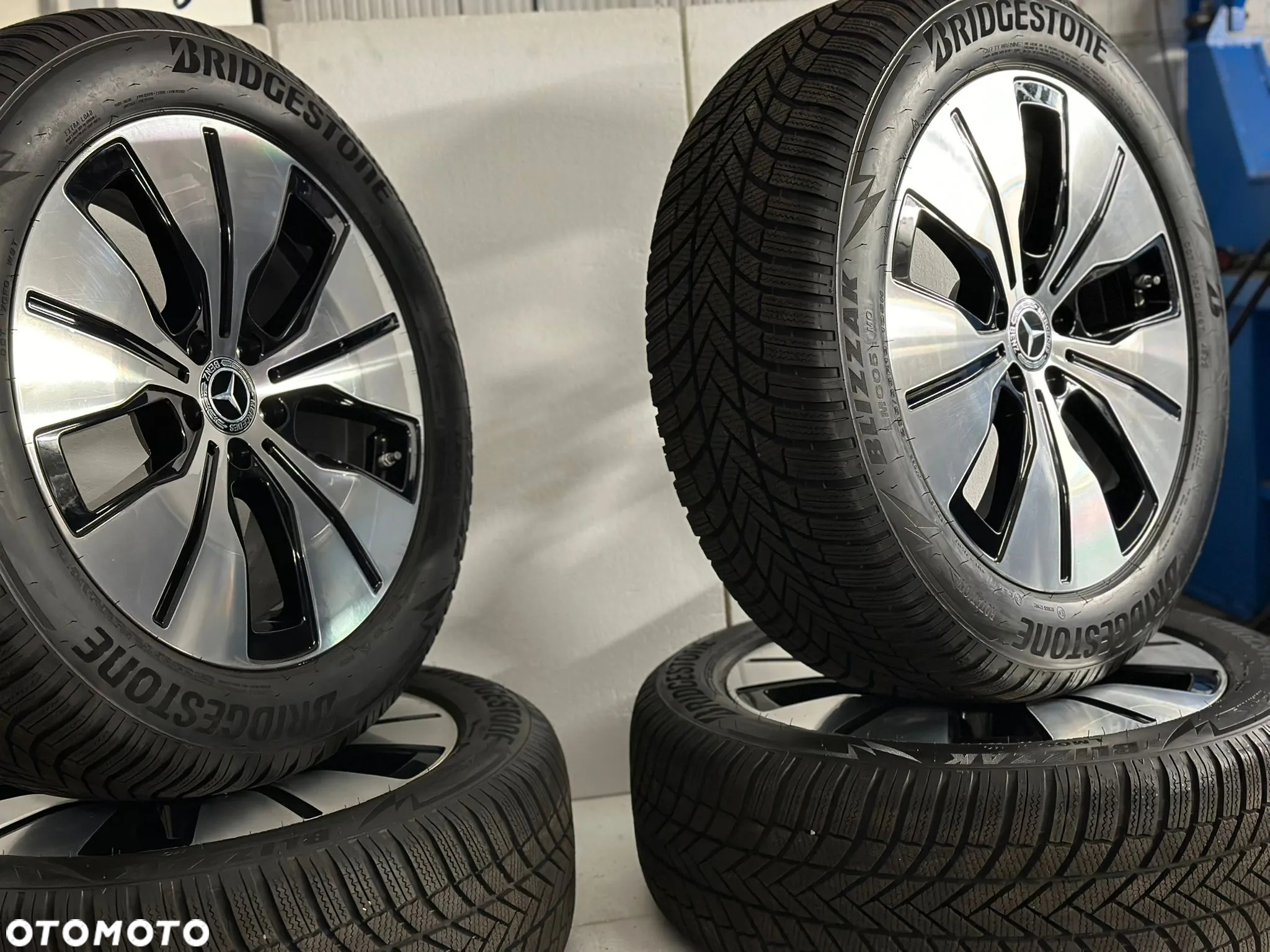 Koła Zimowe Mercedes EQC A293 + 235/55R19 Bridgestone Blizzak LM005 - 5