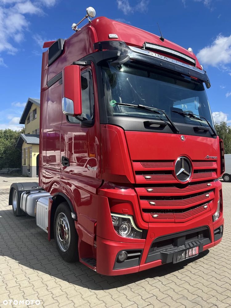 Mercedes-Benz Actros 1848 Gigaspace Lowdeck 500 tys km Klima parkingowa Ksenony Airbag Ledy - 4