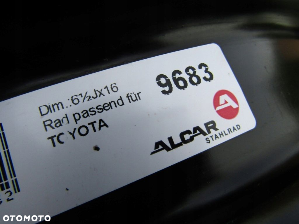 1x Felga 16 Toyota Auris Corolla Verso RAV4 5x114,3 ET45  czujnik TPMS - 6