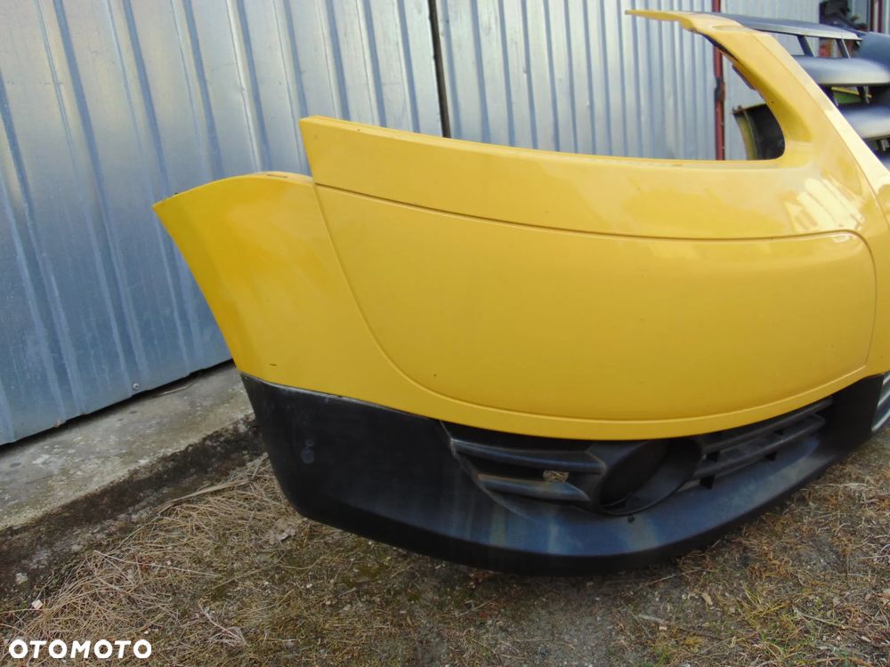 Zderzak przedni przód żółty VW Volkswagen Fox 05-11r - 4