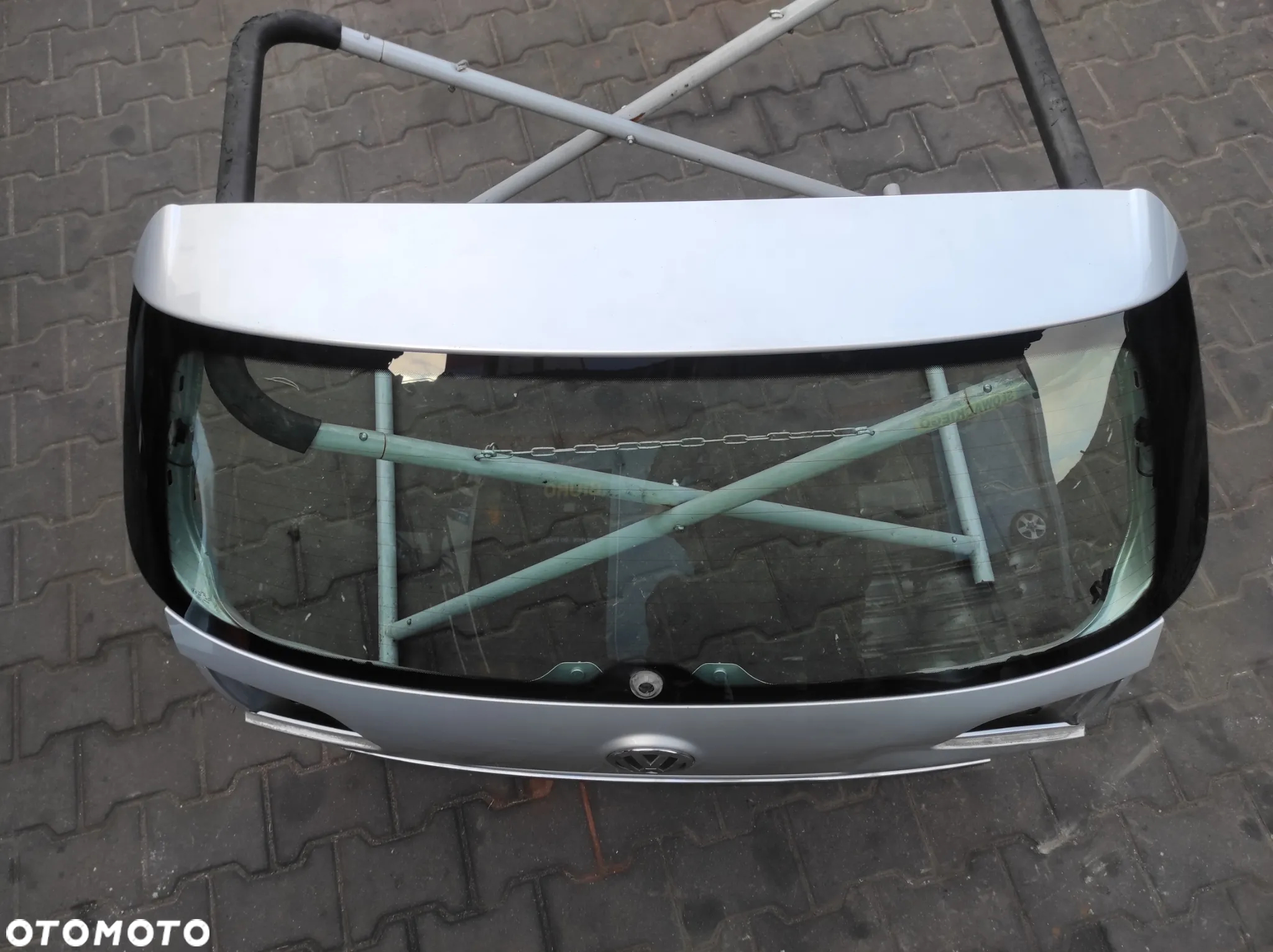 KLAPA BAGAŻNIKA SZYBA KLAPY TYLNA VW PASSAT B6 LA7W SREBRNA WYSYŁKA !!! - 6
