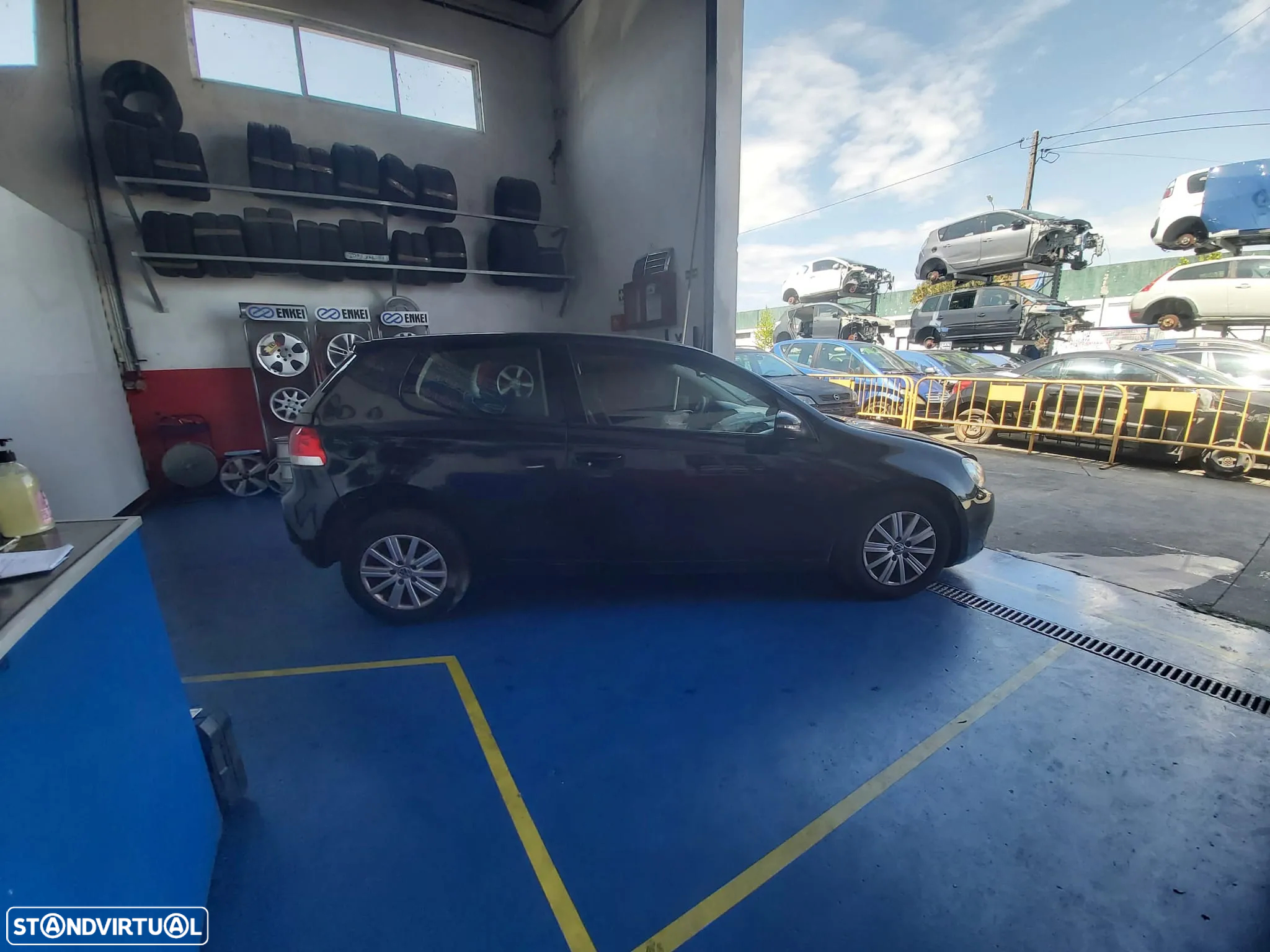 Volkswagen Golf VI 1.6 TDI de 2008 ás peças. - 5