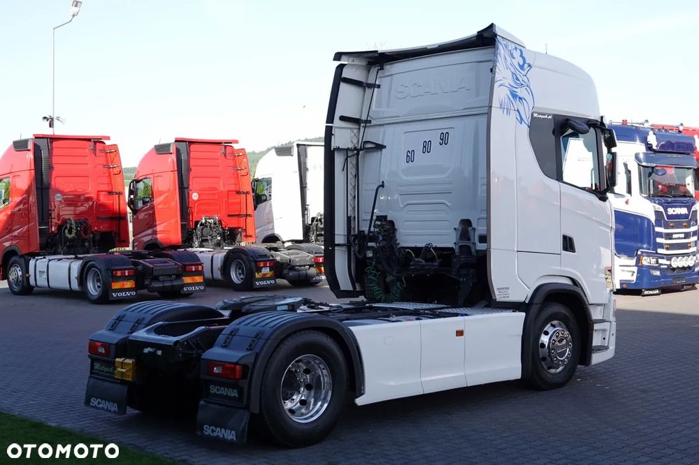 Scania S 500 / RETARDER / KLIMA POSTOJOWA  / ALUFELGI / OPONY 100% / PO KONTRAKCIE SERWISOWYM / SPROWADZONY - 8