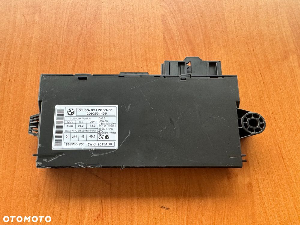 Sterownik Moduł BMW 5wk49515abr 61.35-9217853-01 - 1