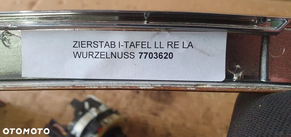 Listwa dekor deski konsoli Mercedes E-Klasa W211 A2116801271 - 7