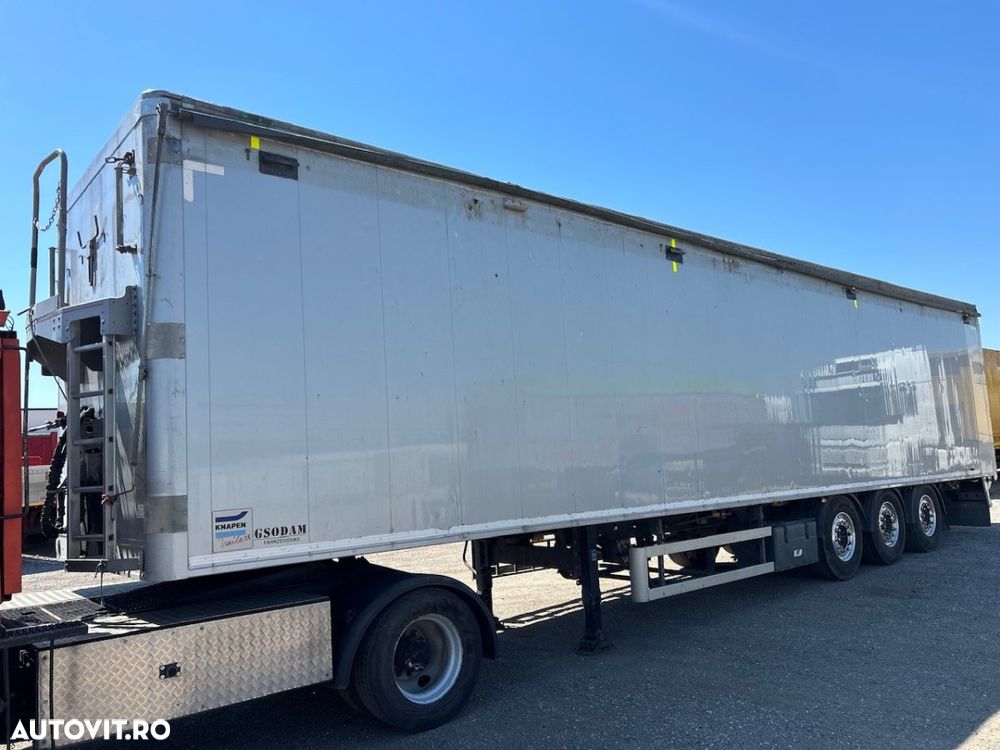 Knapen Trailers Walking Floor, Sasiu Al,axa liftanta, jante Al, Factura externa - 1