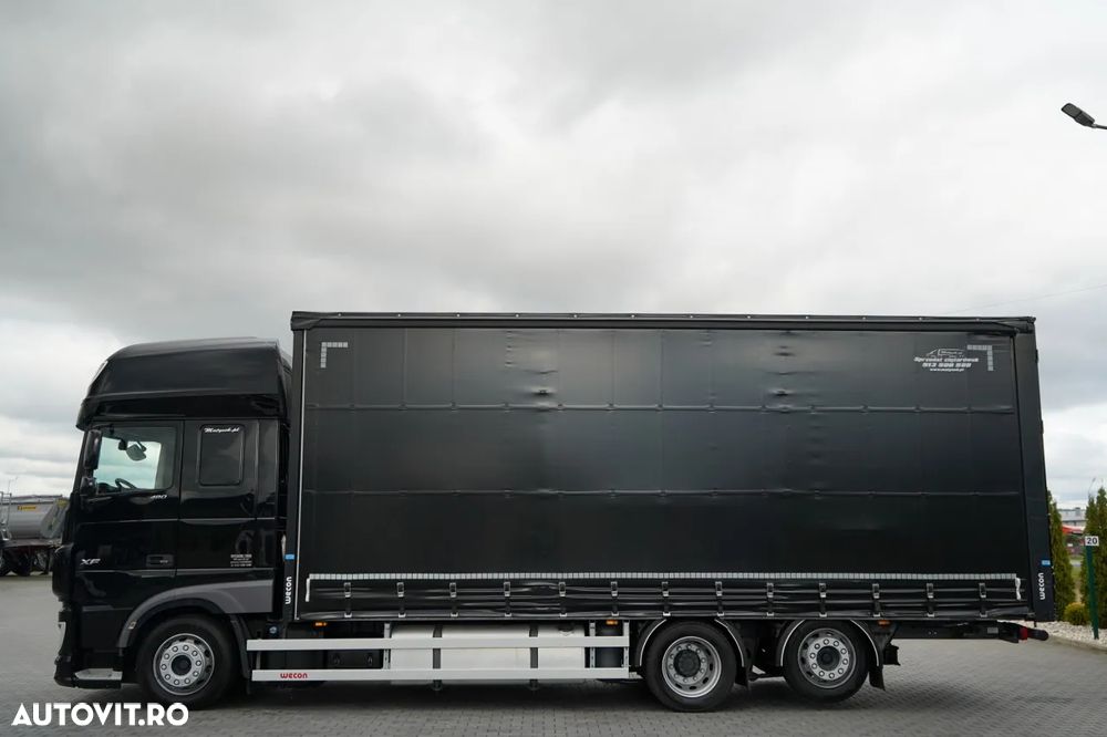 DAF XF 480 / SOLÓWKA / 6X2 / MEGA / PUNTE RIDICATĂ / I-PARK COOL / 2019 / - 5