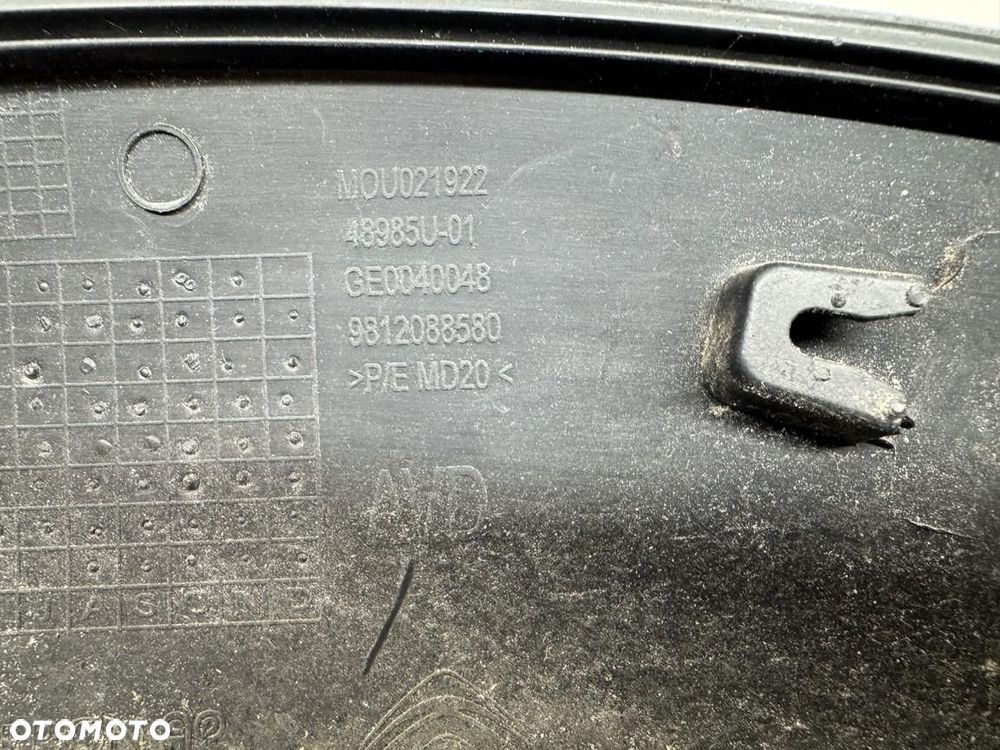 Przednia Prawa Listwa Błotnika  Citroen c3 III 16- 9812088580 - 3