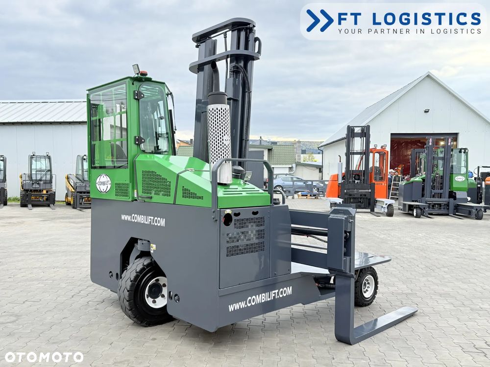 Combilift WÓZEK CZTEROKIERUNKOWY - WIELOKIERUNKOWY | COMBILIFT C4500 | DIESEL | DUPLEX 4250MM | SZEROKI POZYCJONER WIDEL | WOLNY SKOK | NOWE OPONY | PO SERWISIE | STAN IDEALNY | Szeroka oferta wózków czterokierunkowych i bocznych, dopasowanych do różnorodnych potrzeb i zastosowań - 6