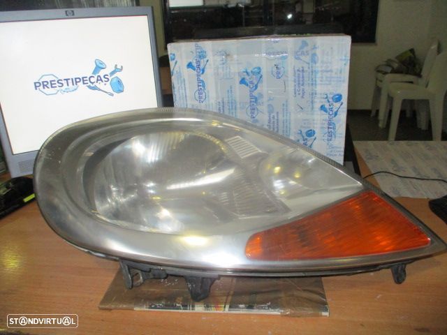 Farol 8200701353 RENAULT TRAFIC 2 2007 2.0DCI 114CV 5P BRANCO DRT H4 VALEO - 7