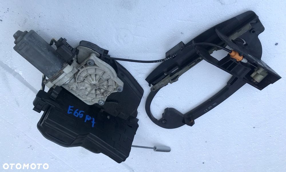 ZAMEK DRZWI SOFTCLOSE PRAWY TYLNY TYŁ BMW E65 E66 - 1