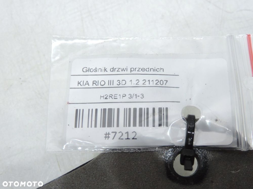 GŁOŚNIK GŁOŚNIKI PRZÓD KIA RIO III - 7