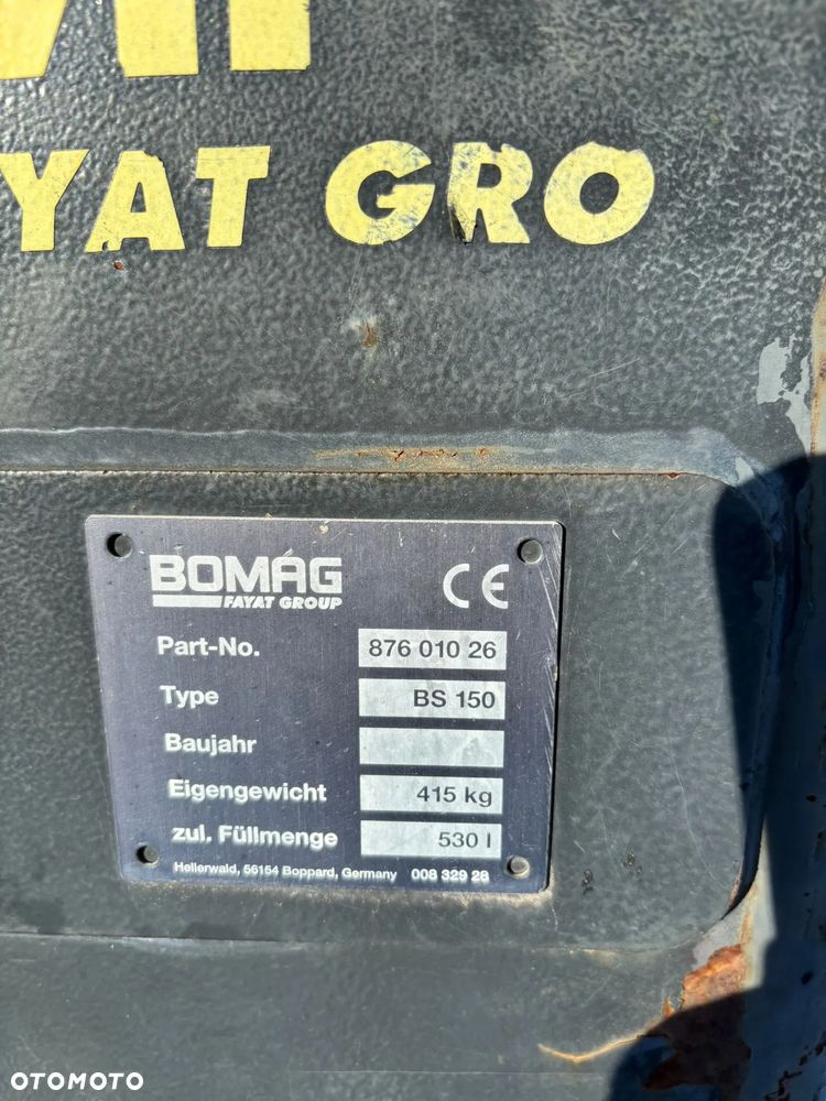 Hydrauliczny Siewnik rozsypywacz walec HYDROG Bomag BS150 hamm cat ammann dynapac - 2