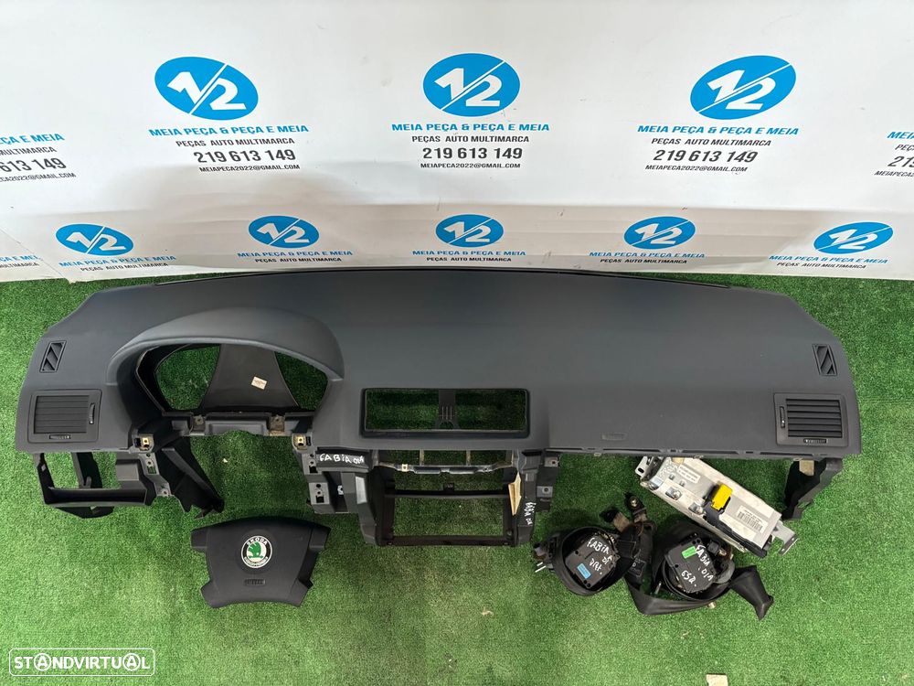 Kit Air Bags Skoda Fabia de 2001 - 2