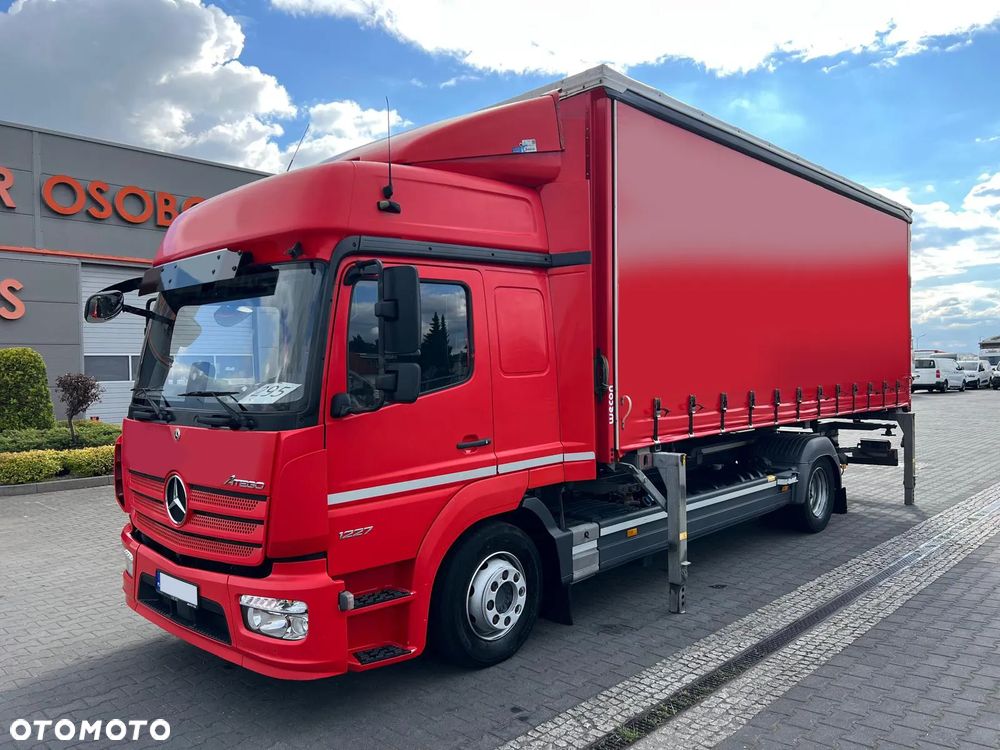 Mercedes-Benz ATEGO 1227 EURO 6 BDF FIRANKA PLANDEKA WYMIENNA ZABUDOWA - 1