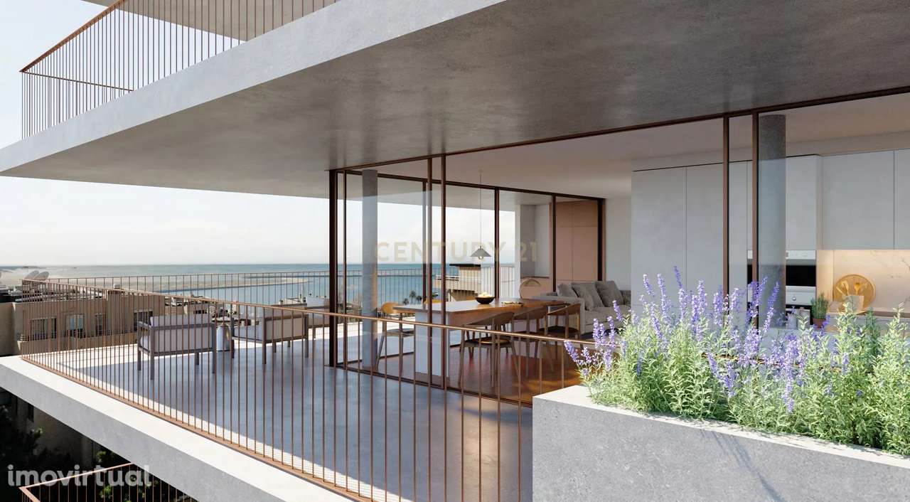 Apartamento T2 com Vista Panorâmica na Miramar Tower - Foz - Grande imagem: 4/21