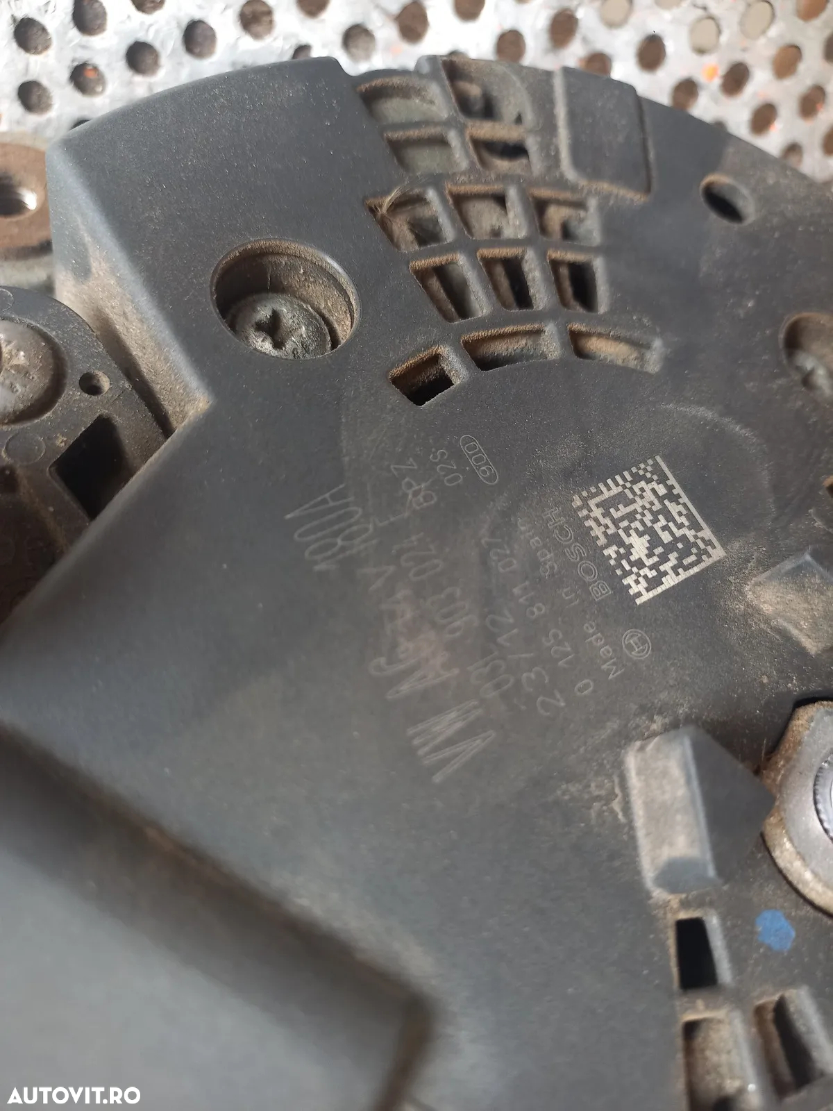 Alternator Vw Seat Skoda Audi 1.6 Tdi Motor CAY Cod 03LE Golf 6 Passat B7 A3 Octavia Etc - Dezmembr - 2