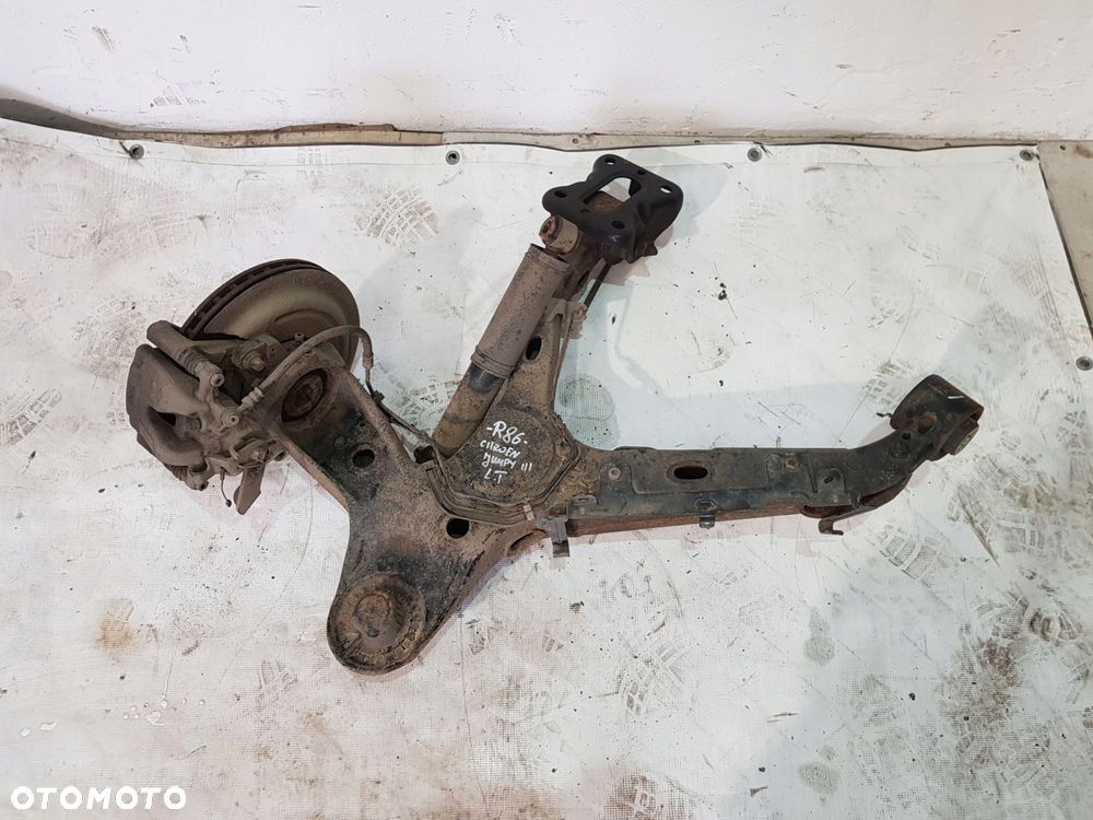 zwrotnica wahacz piasta lewy tył 9807605080 jumpy iii vivaro c proace ii - 1